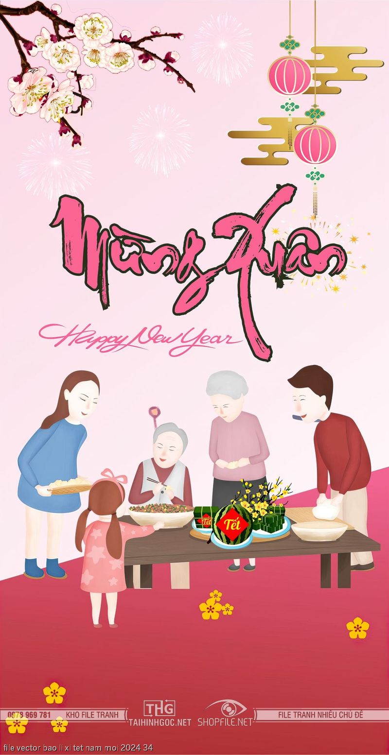 file vector bao li xi tet nam moi 2024 34