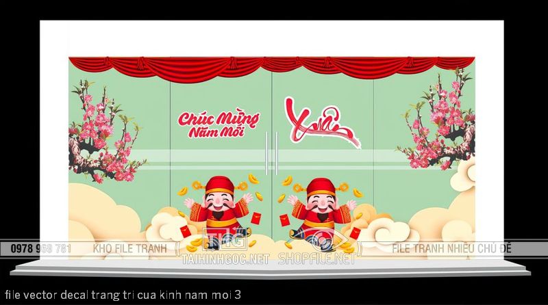 file vector decal trang tri cua kinh nam moi 3