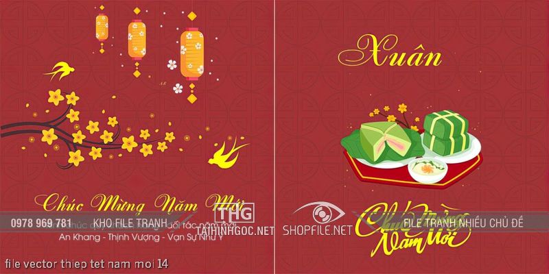 file vector thiep tet nam moi 14