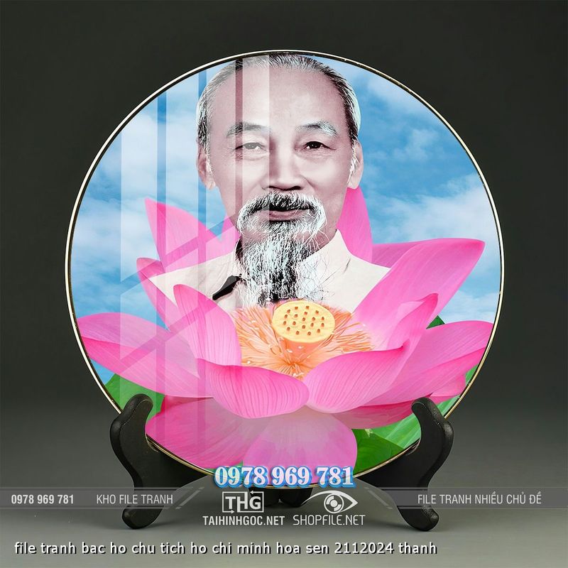 file tranh bac ho chu tich ho chi minh hoa sen 2112024 thanh