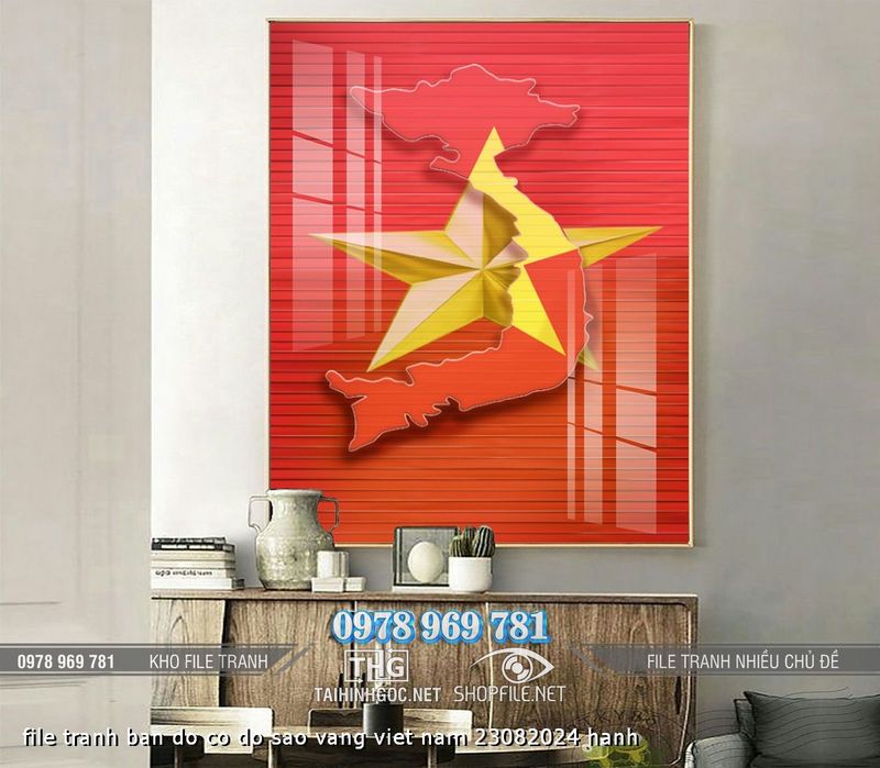 file tranh ban do co do sao vang viet nam 23082024 hanh