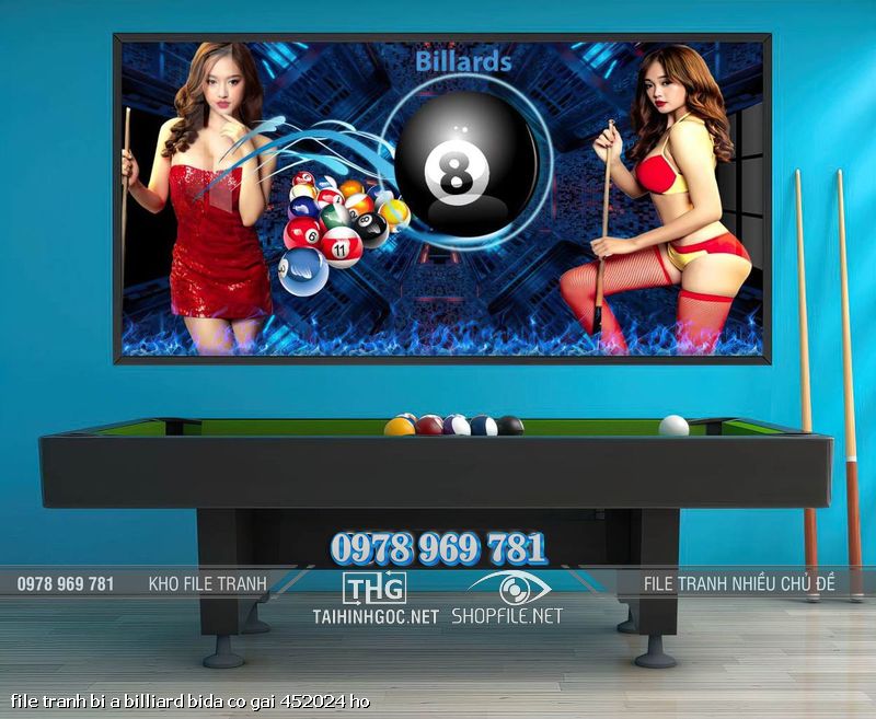 file tranh bi a billiard bida co gai 452024 ho