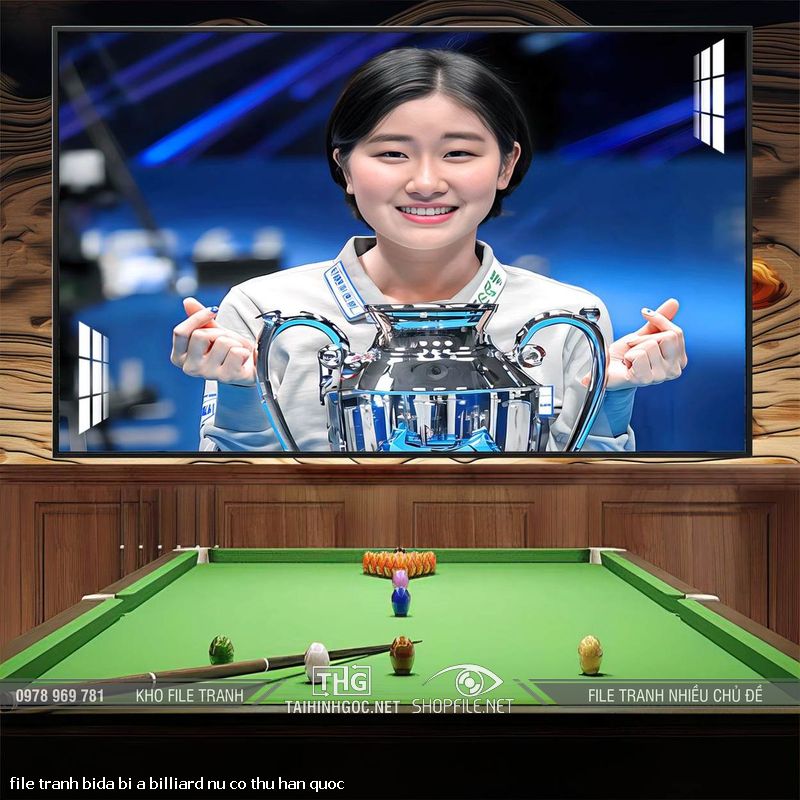 file tranh bida bi a billiard nu co thu han quoc