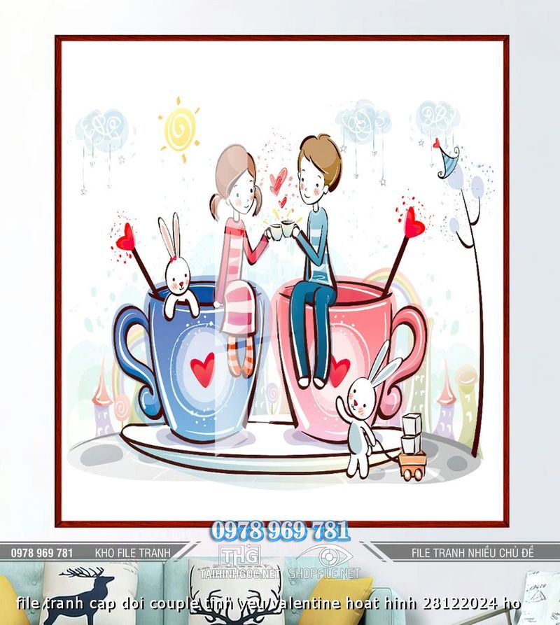file tranh cap doi couple tinh yeu valentine hoat hinh 28122024 ho