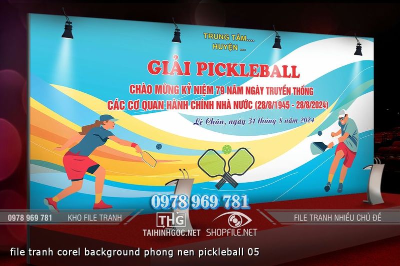 file tranh corel background phong nen pickleball 05