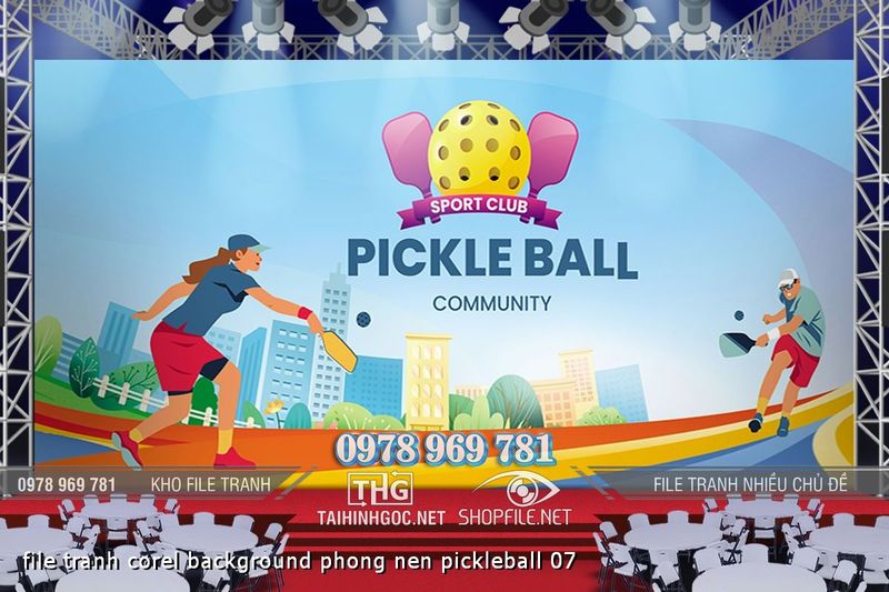 file tranh corel background phong nen pickleball 07