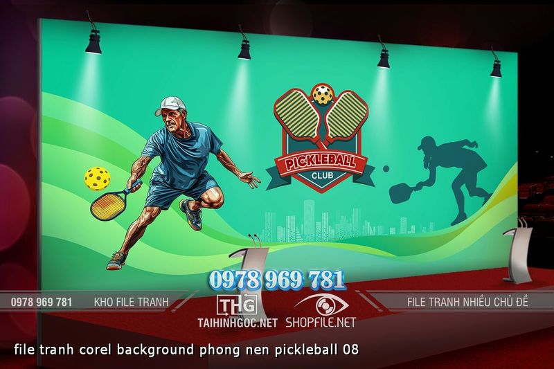 file tranh corel background phong nen pickleball 08