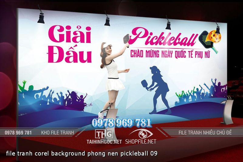 file tranh corel background phong nen pickleball 09