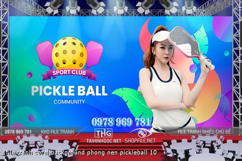 file tranh corel background phong nen pickleball 10