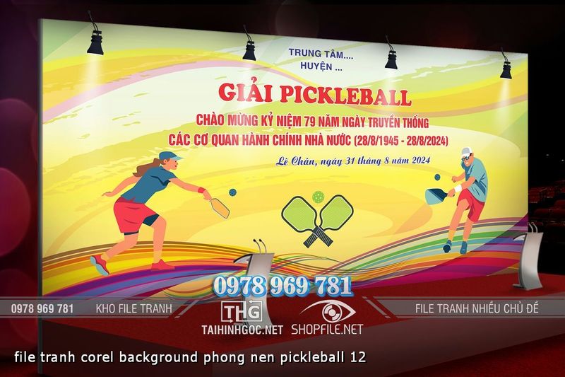 file tranh corel background phong nen pickleball 12