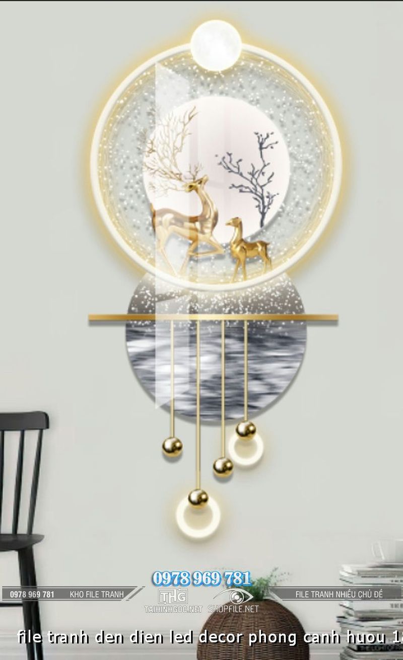 file tranh den dien led decor phong canh huou 18122024 ho