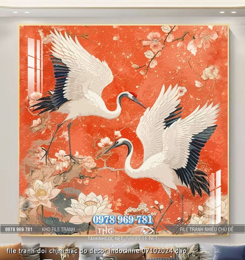 file tranh doi chim hac do decor indochine 07102024 dao