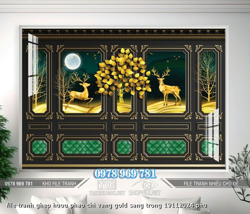 file tranh ghep huou phao chi vang gold sang trong 19112024 phu