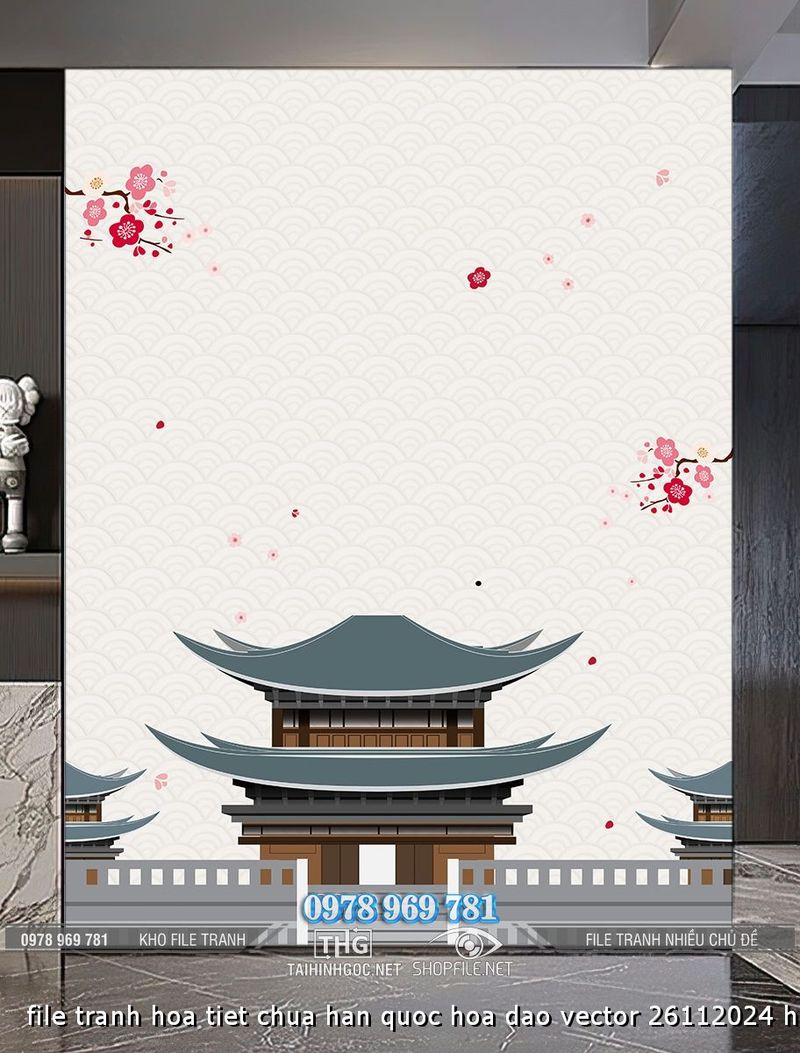 file tranh hoa tiet chua han quoc hoa dao vector 26112024 ho