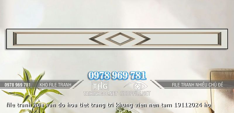 file tranh hoa van do hoa tiet trang tri khung vien nen tam 19112024 ho