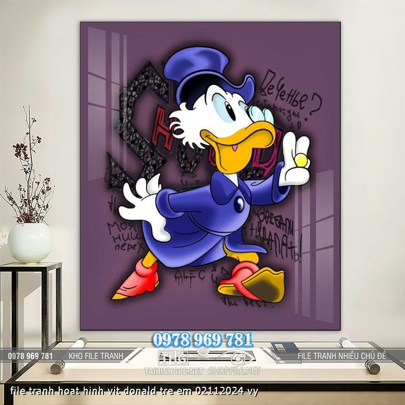 file tranh hoat hinh vit donald tre em 02112024 vy