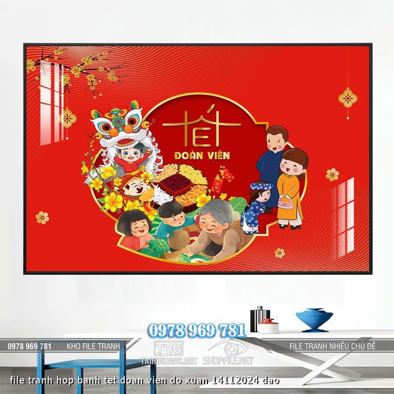 file tranh hop banh tet doan vien do xuan 14112024 dao
