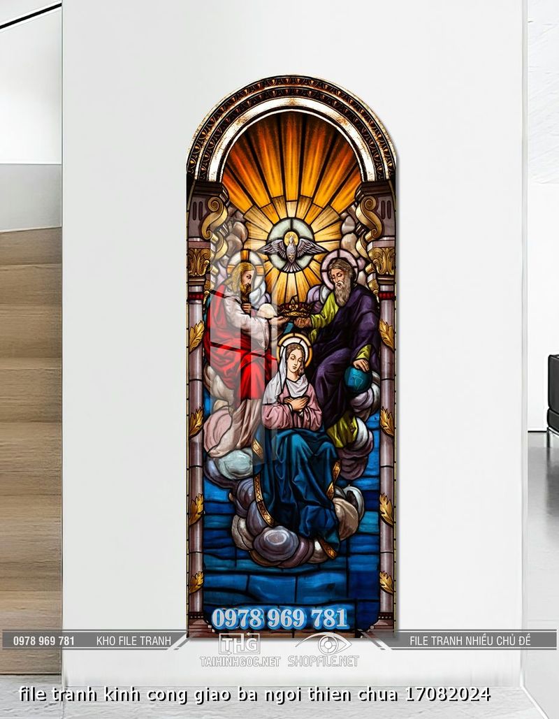 file tranh kinh cong giao ba ngoi thien chua 17082024