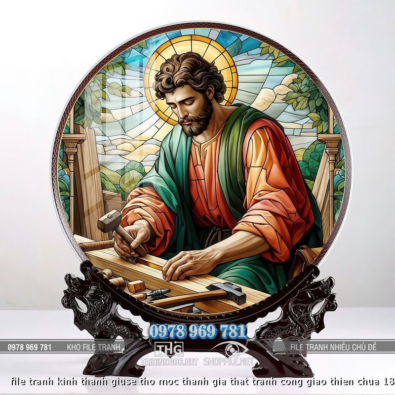 file tranh kinh thanh giuse tho moc thanh gia that tranh cong giao thien chua 18092024 vien