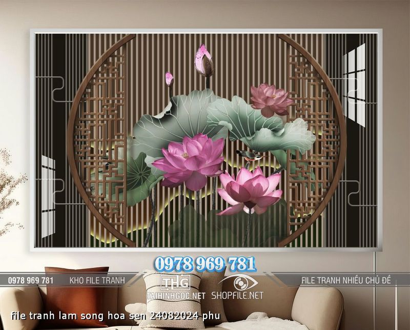 file tranh lam song hoa sen 24082024 phu