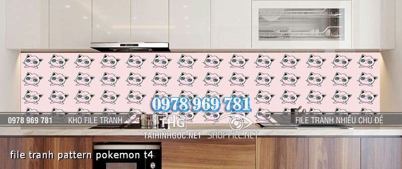 file tranh pattern pokemon t4