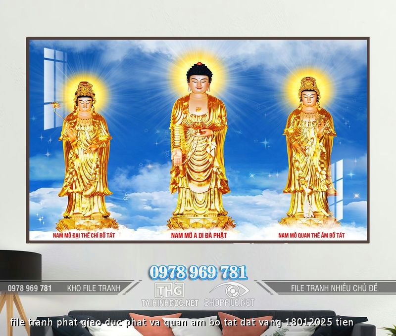file tranh phat giao duc phat va quan am bo tat dat vang 18012025 tien