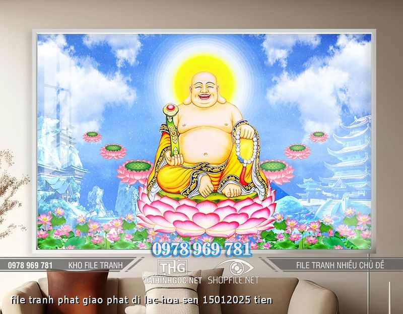 file tranh phat giao phat di lac hoa sen 15012025 tien