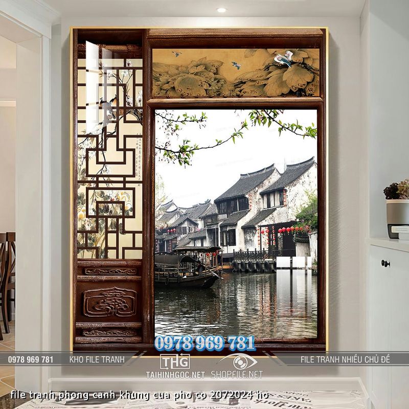 file tranh phong canh khung cua pho co 2072024 ho