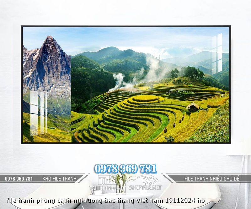 file tranh phong canh nui ruong bac thang viet nam 19112024 ho
