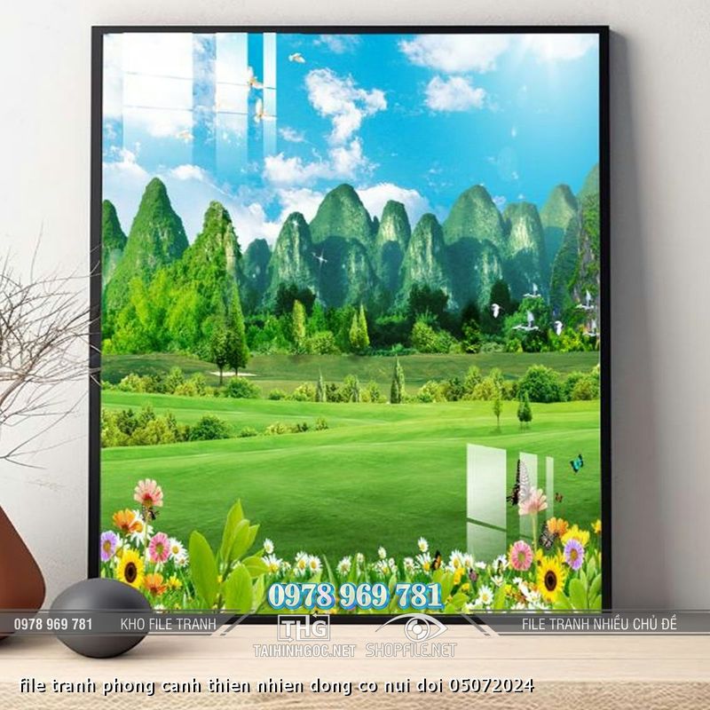 file tranh phong canh thien nhien dong co nui doi 05072024