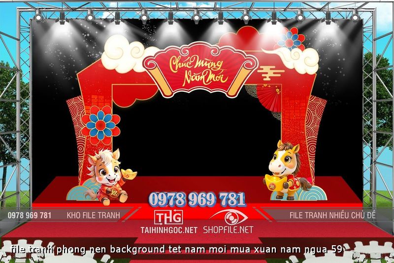 file tranh phong nen background tet nam moi mua xuan nam ngua 59