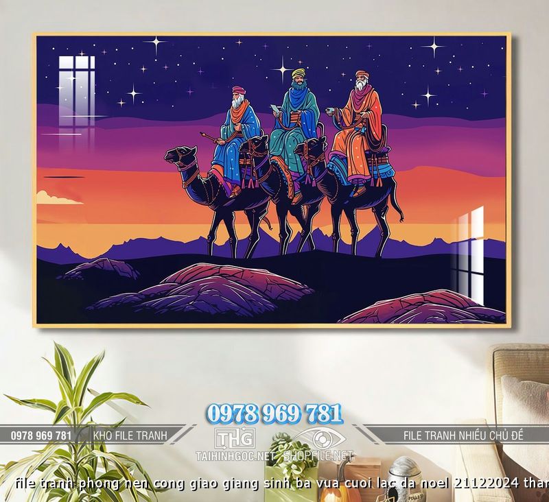 file tranh phong nen cong giao giang sinh ba vua cuoi lac da noel 21122024 thanh