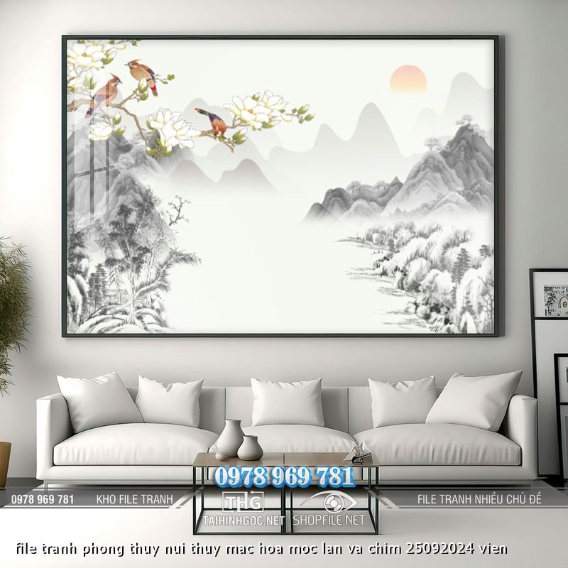 file tranh phong thuy nui thuy mac hoa moc lan va chim 25092024 vien