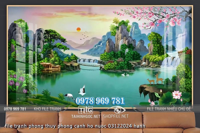 file tranh phong thuy phong canh ho nuoc 03122024 hanh