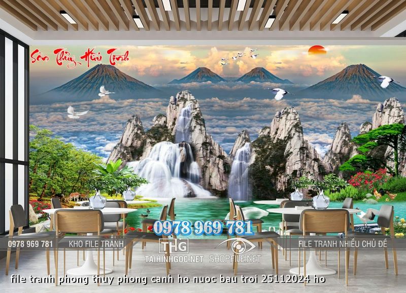 file tranh phong thuy phong canh ho nuoc bau troi 25112024 ho
