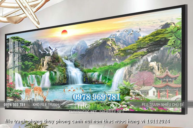 file tranh phong thuy phong canh nui non thac nuoc hung vi 18112024