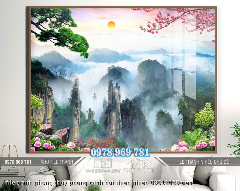file tranh phong thuy phong canh nui thien nhien 08012025 tien
