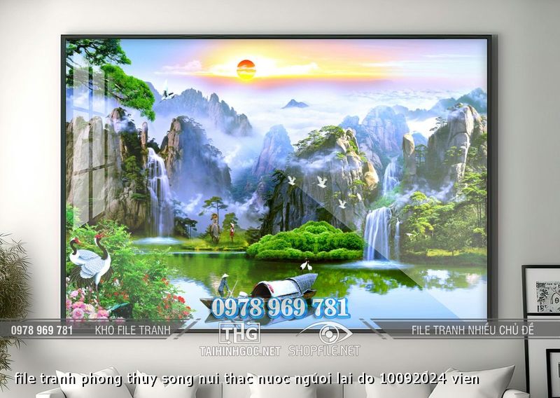 file tranh phong thuy song nui thac nuoc nguoi lai do 10092024 vien