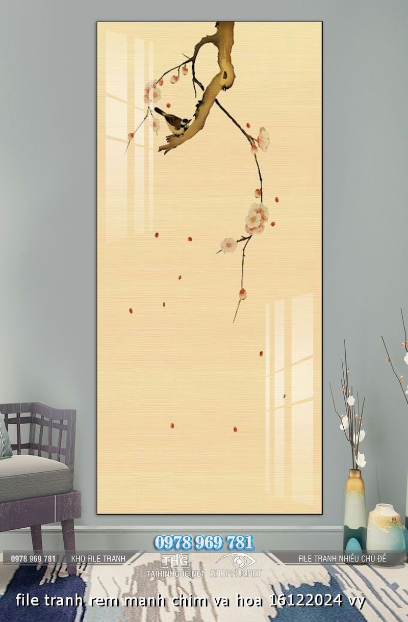 file tranh rem manh chim va hoa 16122024 vy
