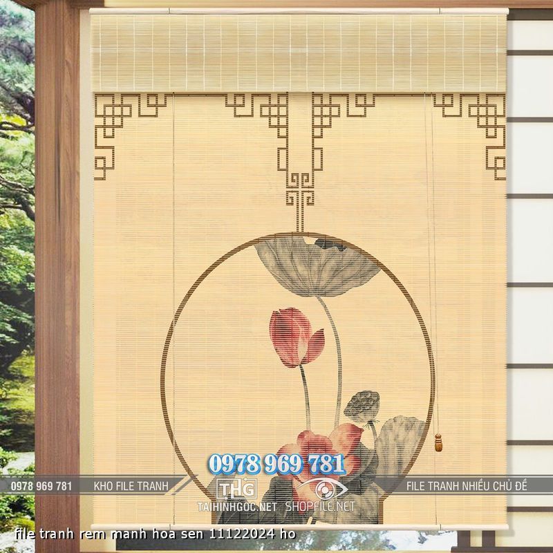 file tranh rem manh hoa sen 11122024 ho