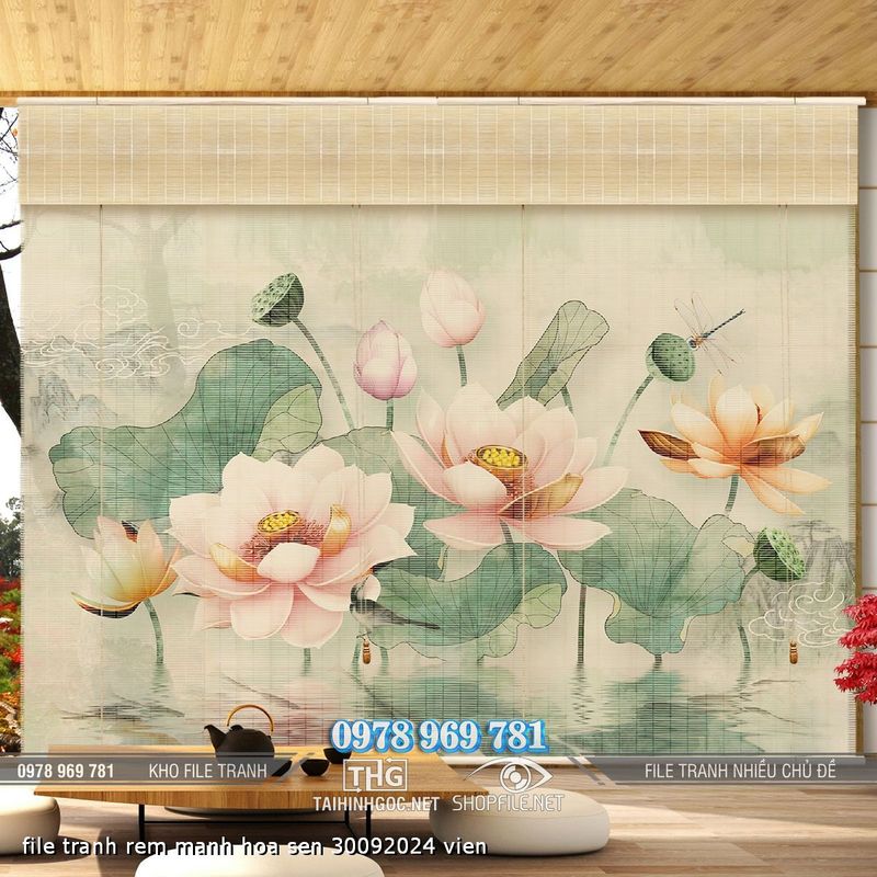 file tranh rem manh hoa sen 30092024 vien