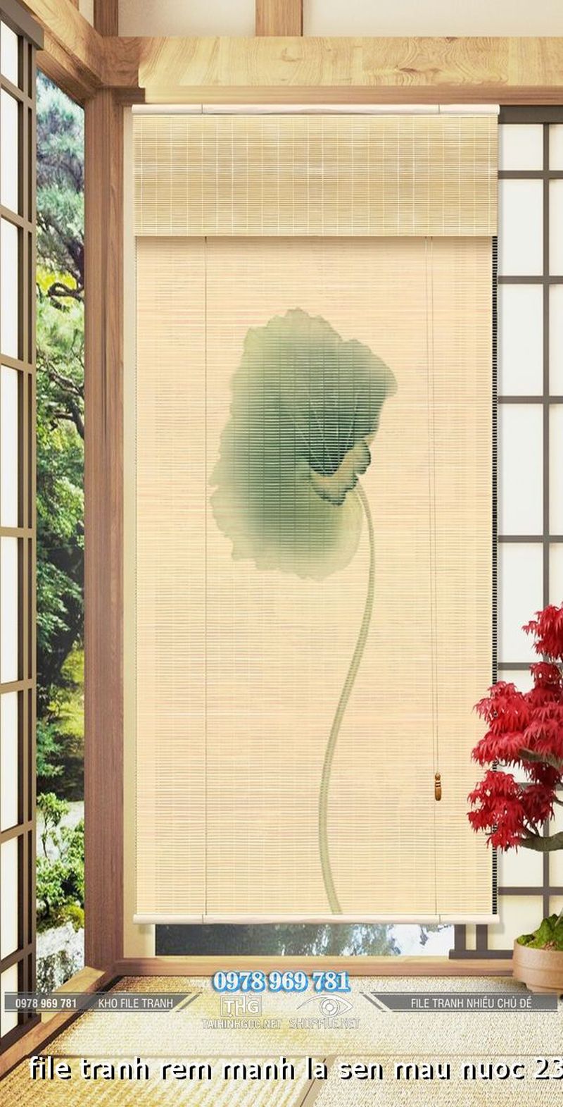 file tranh rem manh la sen mau nuoc 23122024 phu