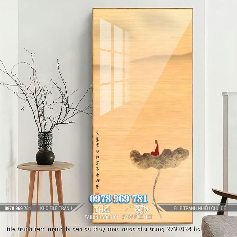 file tranh rem manh la sen su thay mau nuoc chu trung 2792024 ho