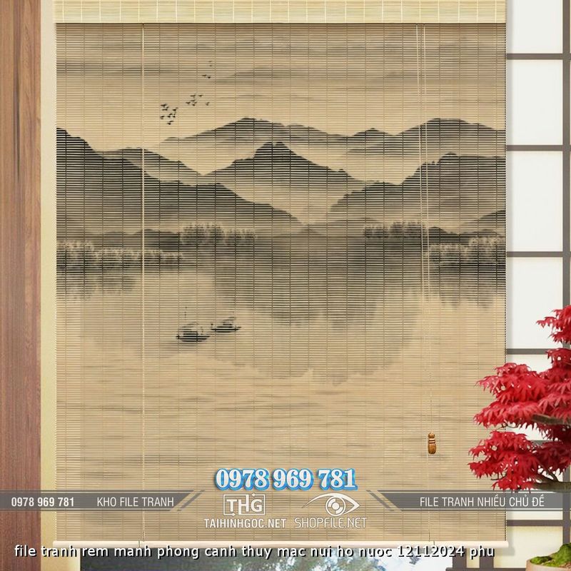 file tranh rem manh phong canh thuy mac nui ho nuoc 12112024 phu