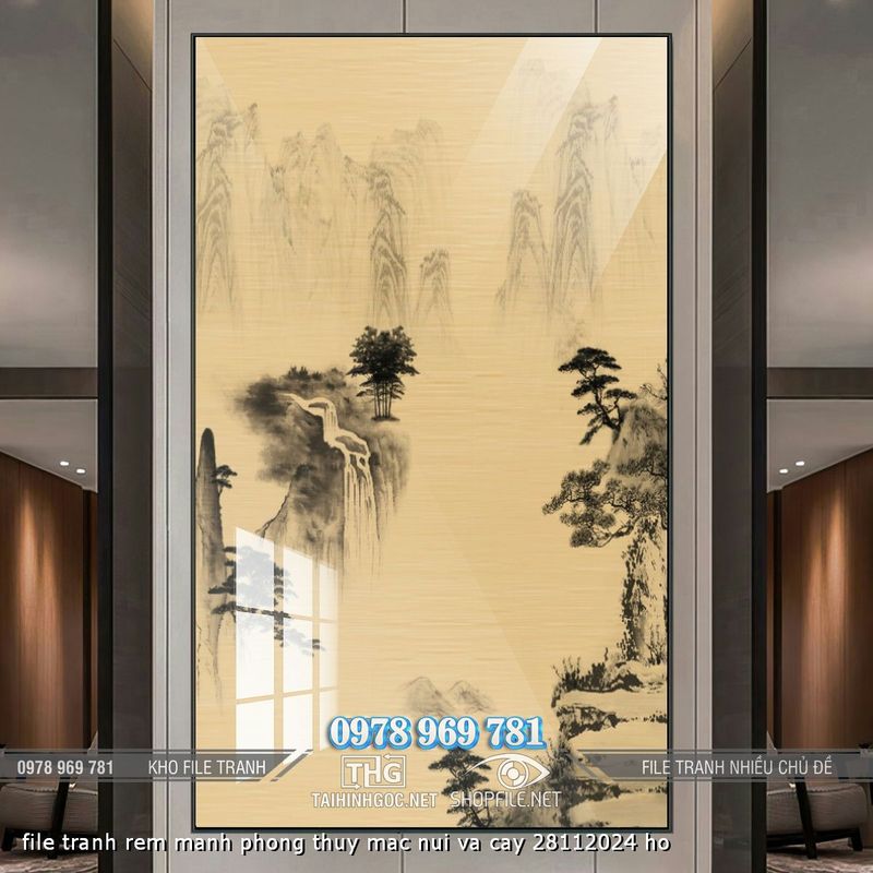 file tranh rem manh phong thuy mac nui va cay 28112024 ho