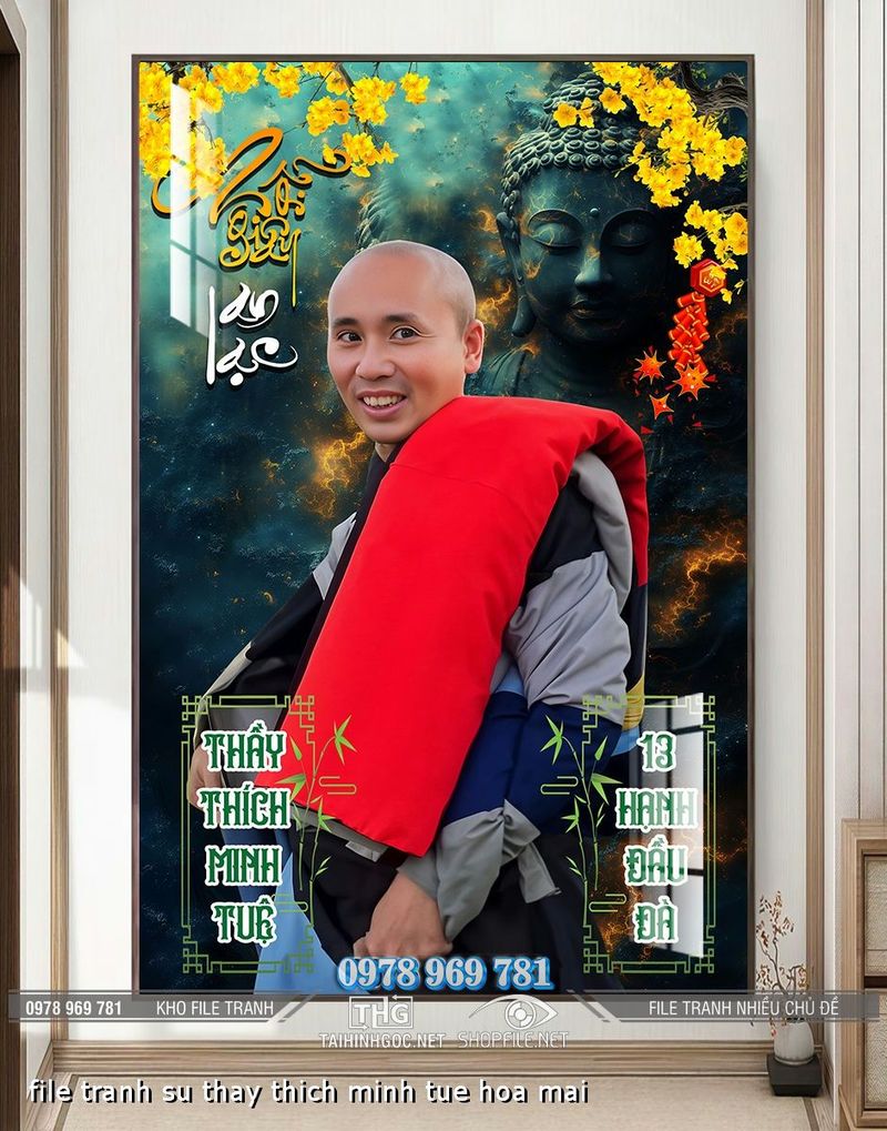 file tranh su thay thich minh tue hoa mai