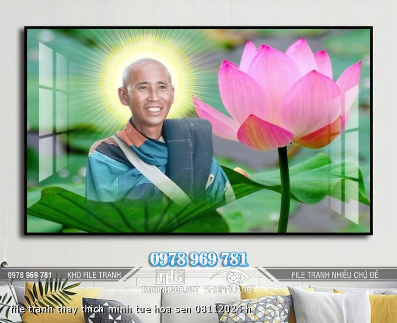 file tranh thay thich minh tue hoa sen 08112024 h