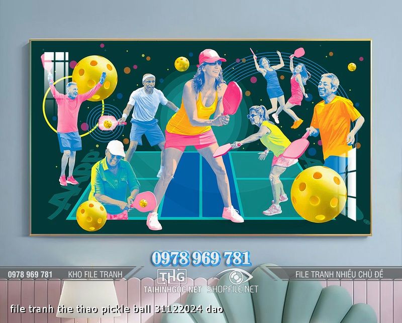file tranh the thao pickle ball 31122024 dao