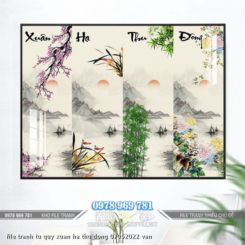 file tranh tu quy xuan ha thu dong 07052022 van