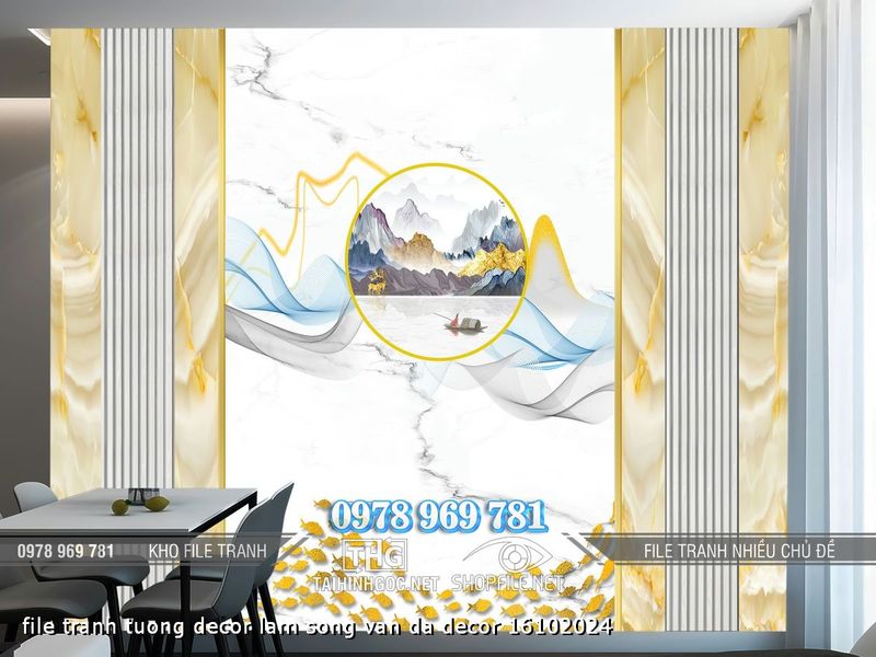 file tranh tuong decor lam song van da decor 16102024